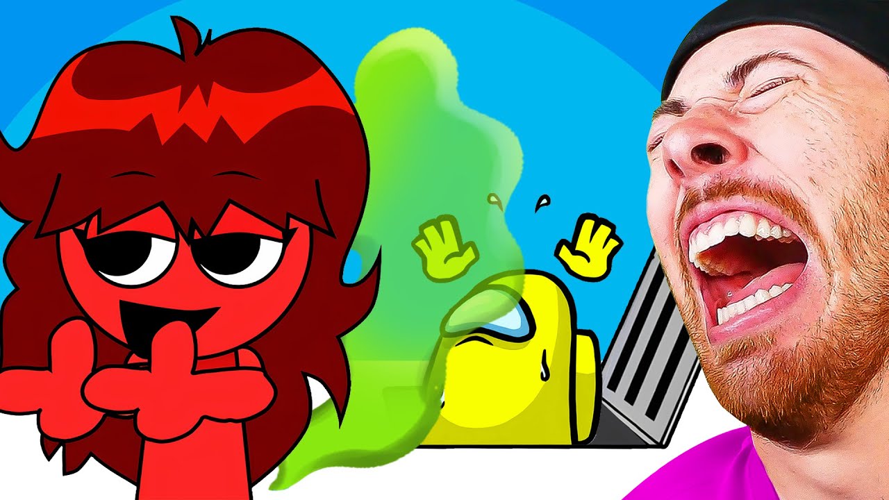 SPRUNKI vs MINI CREWMATE! (Funny Animations) background