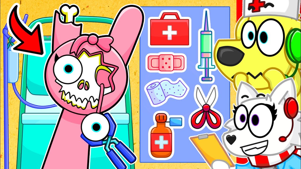 SPRUNKI GETS SURGERY! (Fixed Sprunki Animations) background