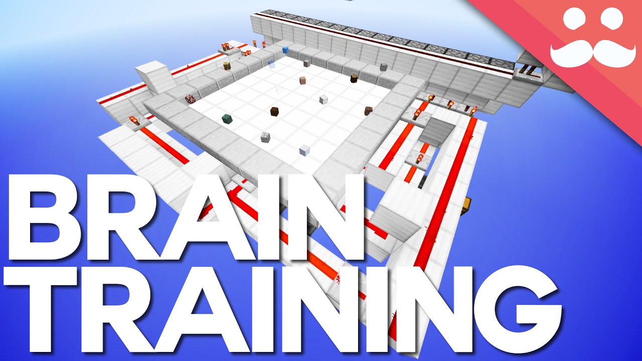 Brain Training in Minecraft