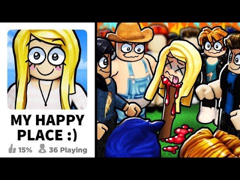 We ruined her Roblox game with 1000 people