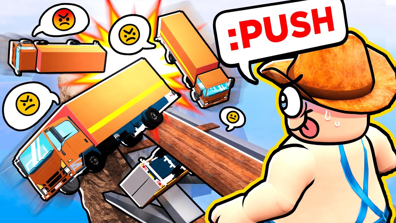 TROLLING ROBLOX TRUCK DRIVERS backdrop