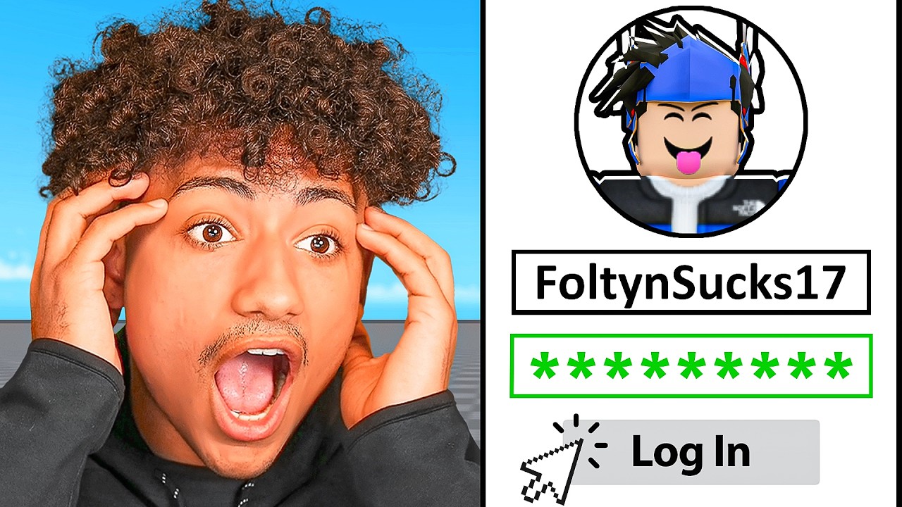 I LOGGED Into My BIGGEST HATERS Account.. (Roblox Blade Ball)