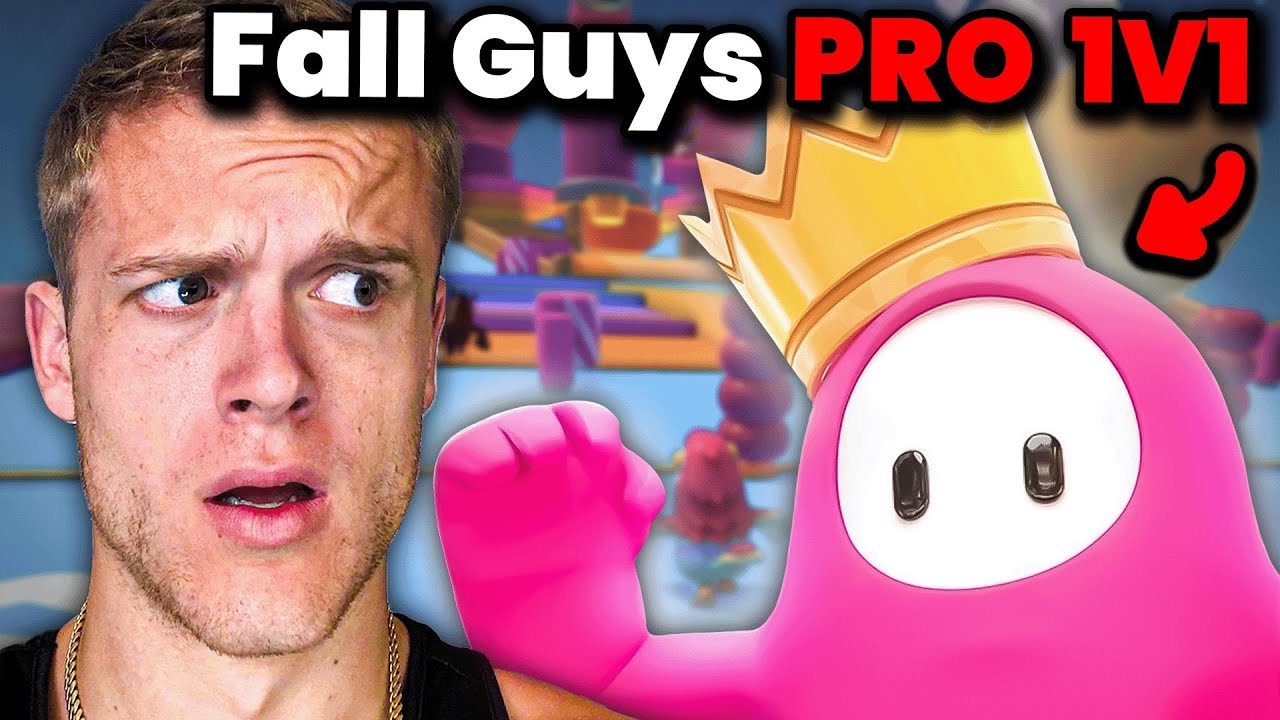 I Was CHALLENGED By The “Best” Fall Guys Player background