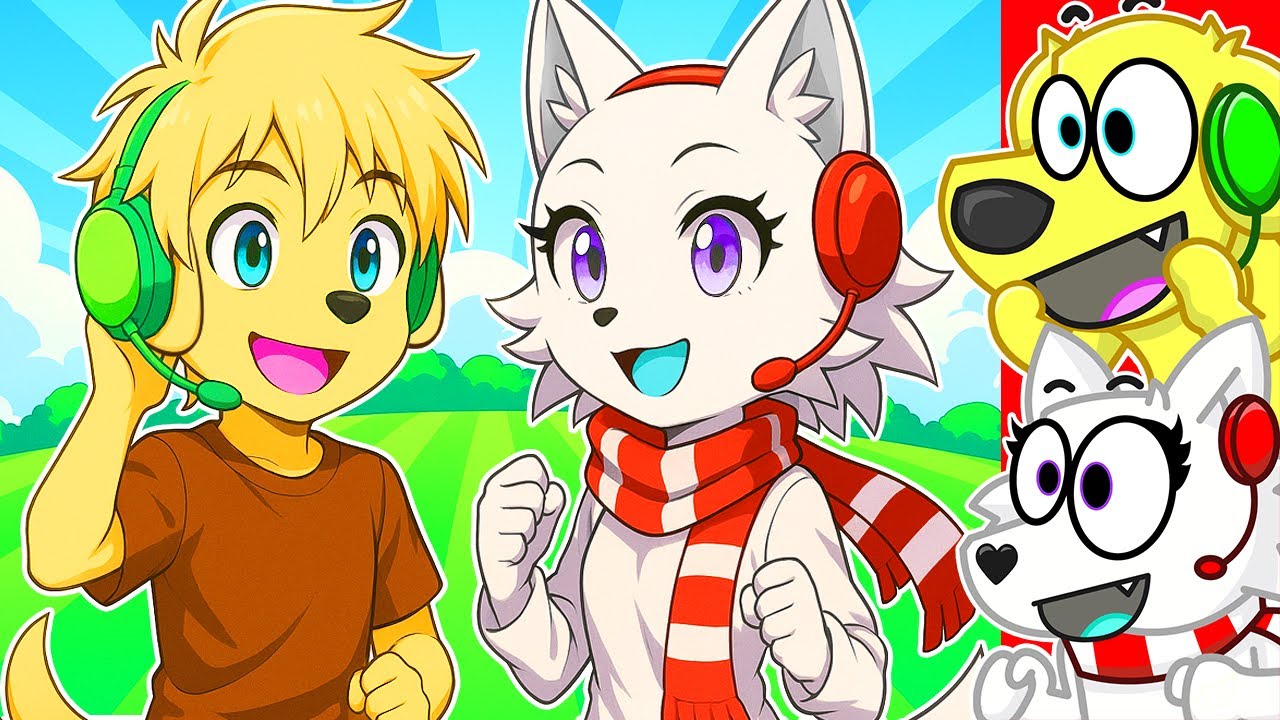 The TYLER & SNOWI ANIME in Roblox?! background