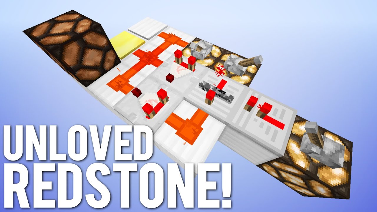 5 Unloved Redstone Features in Minecraft! background