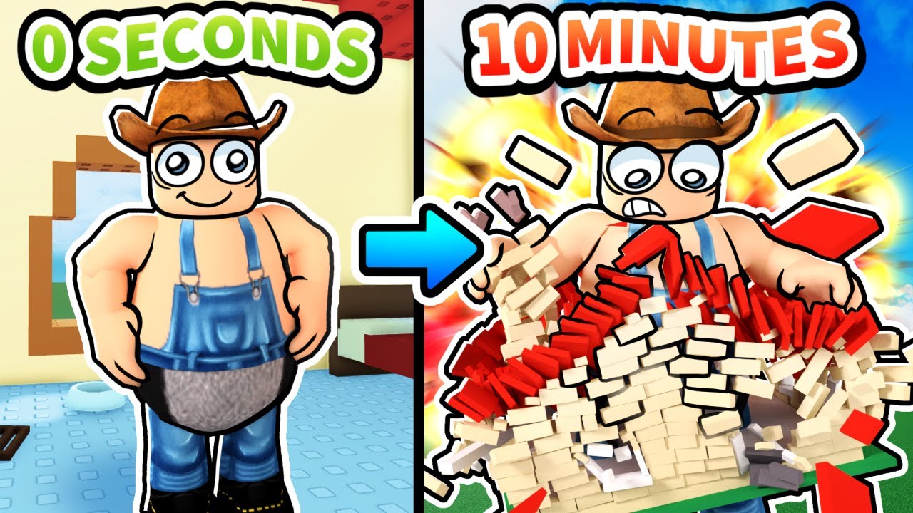 Roblox but every second you get BIGGER backdrop