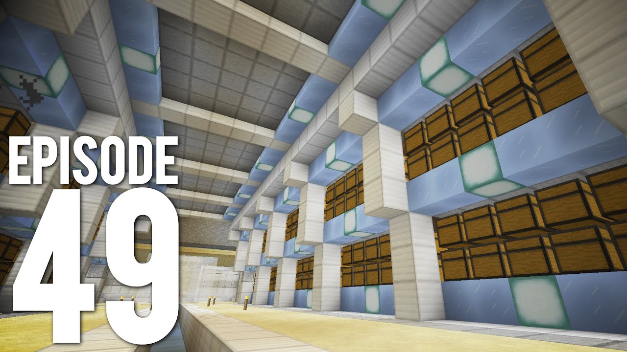 Hermitcraft 3: Episode 49 - TOO MUCH STORAGE! background
