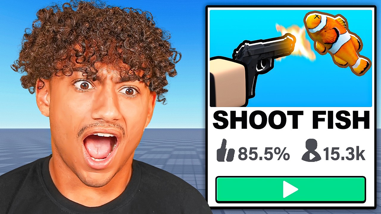 I Played FAKE Roblox Fisch Games! background