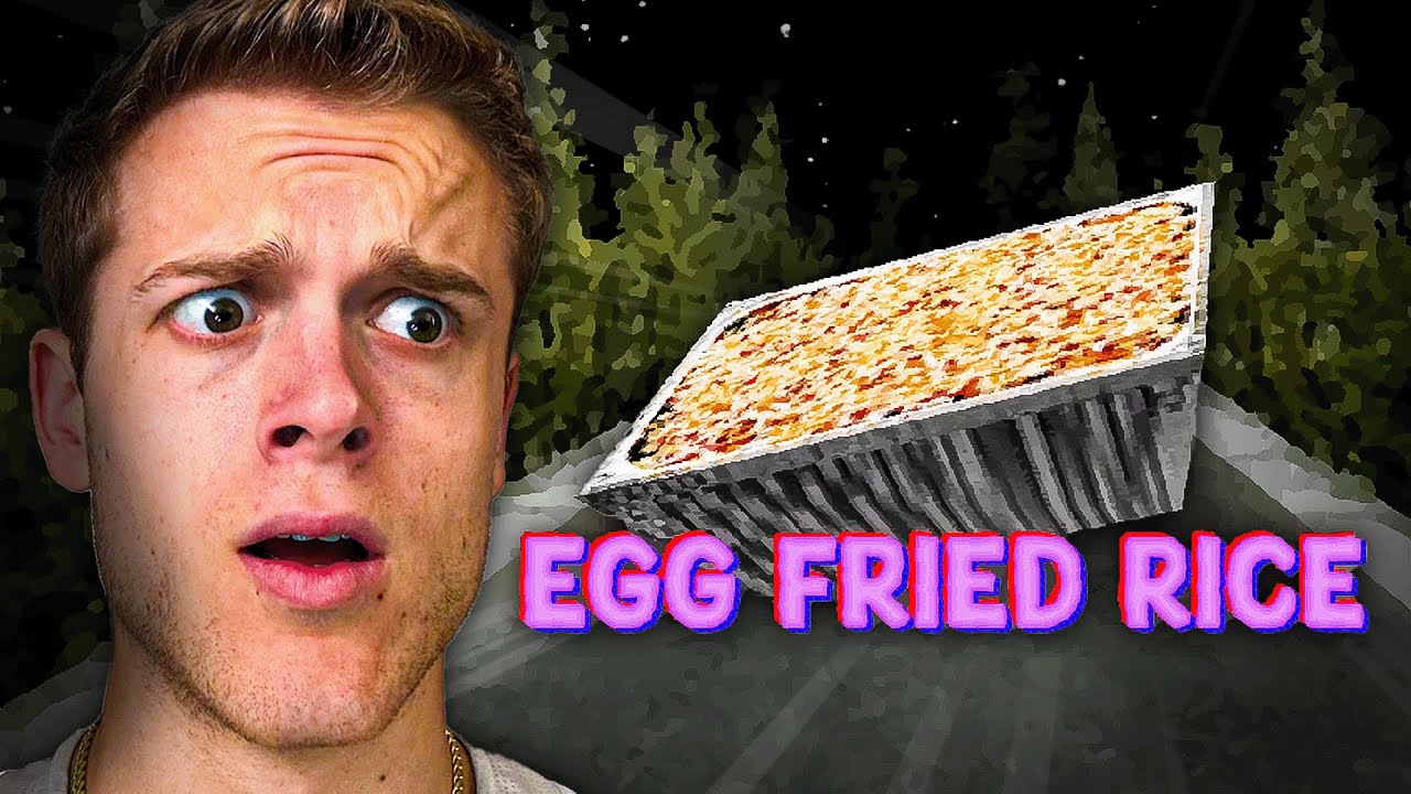I ALMOST DIED OVER EGG FRIED RICE. background
