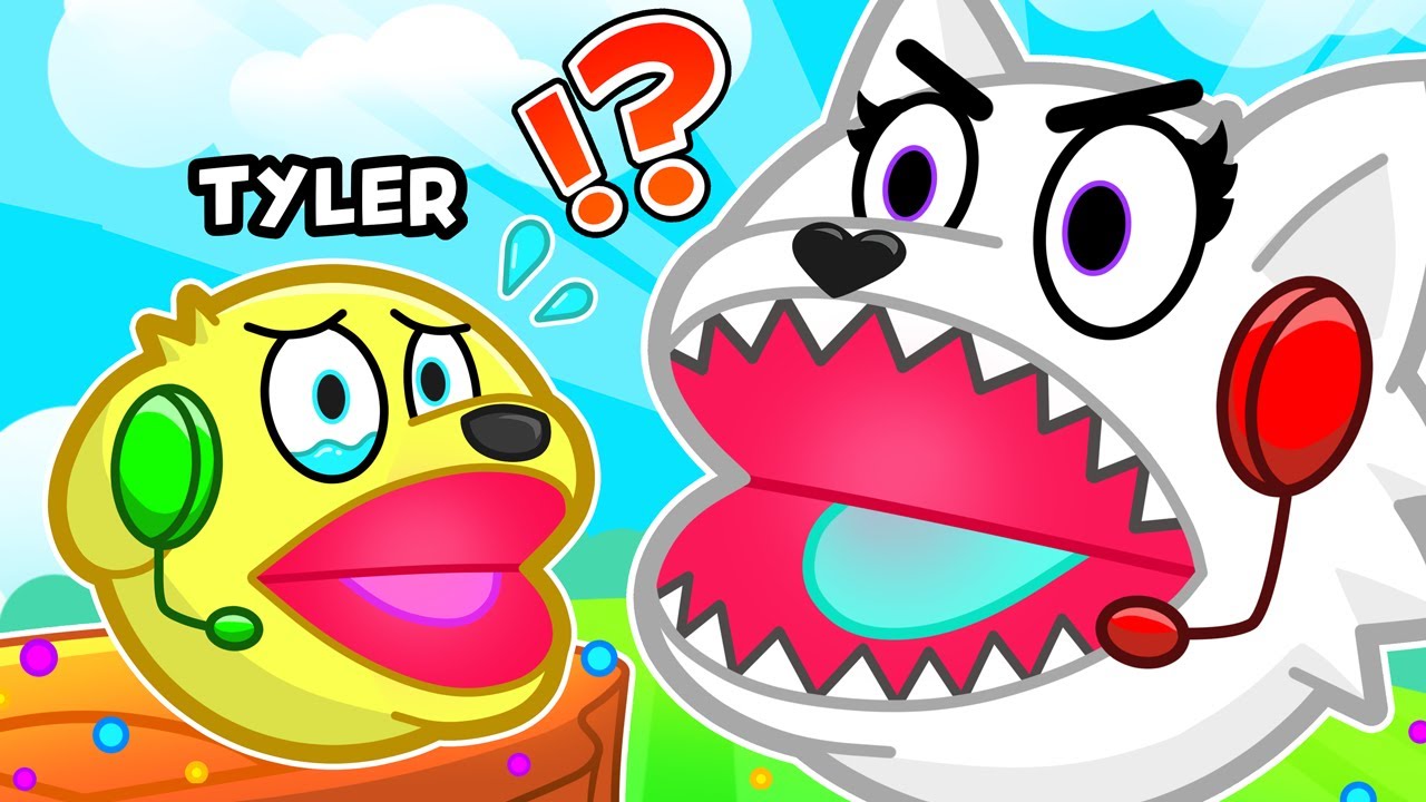 TYLER vs SNOWI in Roblox Ball Eating Simulator! background