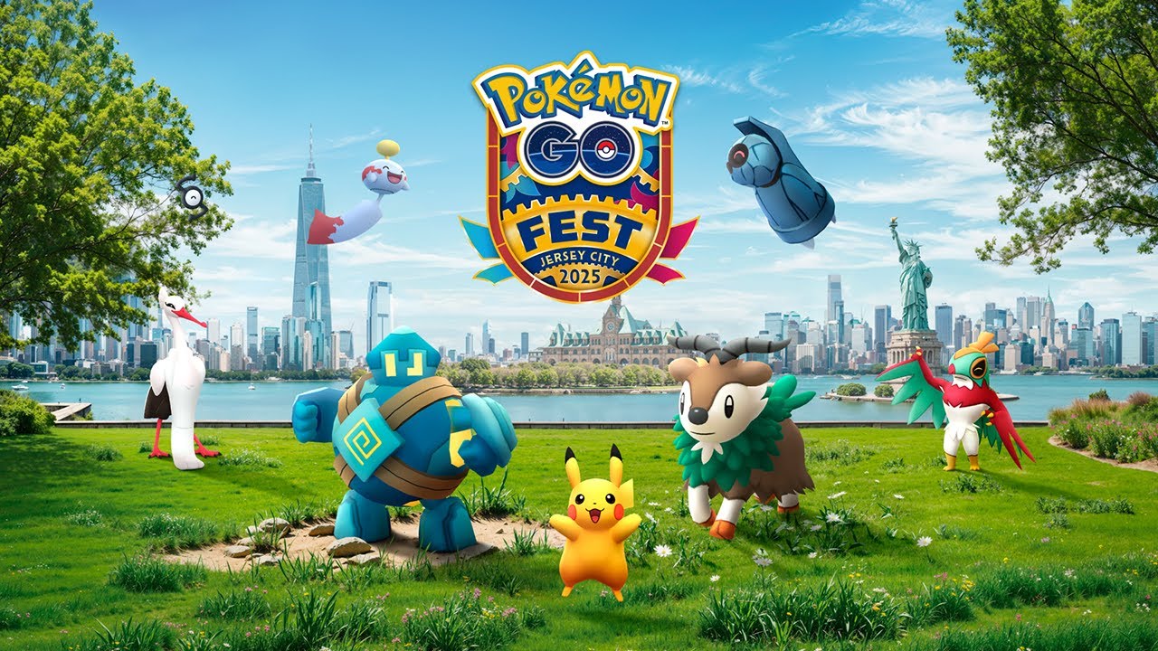 Pokémon GO Fest 2025 background