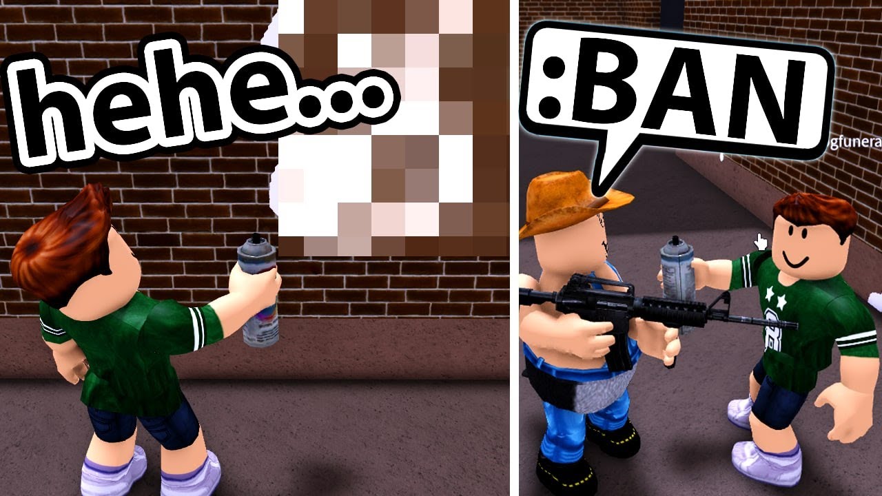 ROBLOX ADMIN VS INAPPROPRIATE ARTISTS background