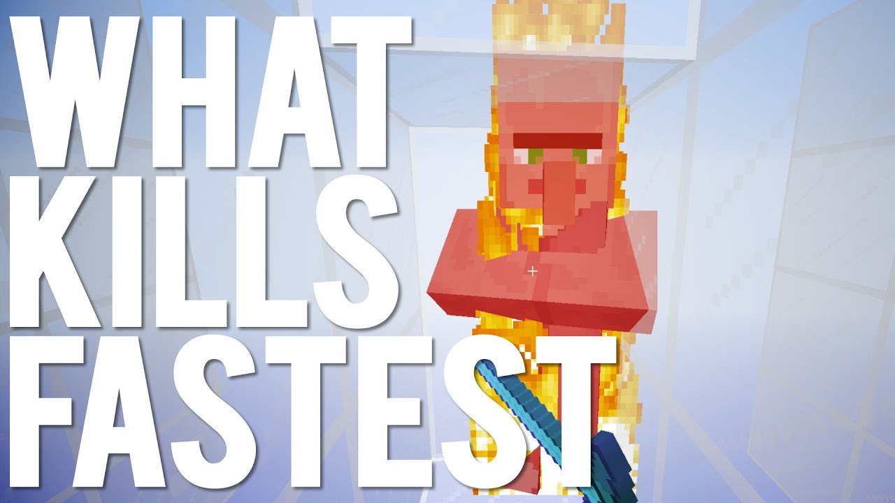 What's The Fastest Way to Kill in Minecraft 1.9?