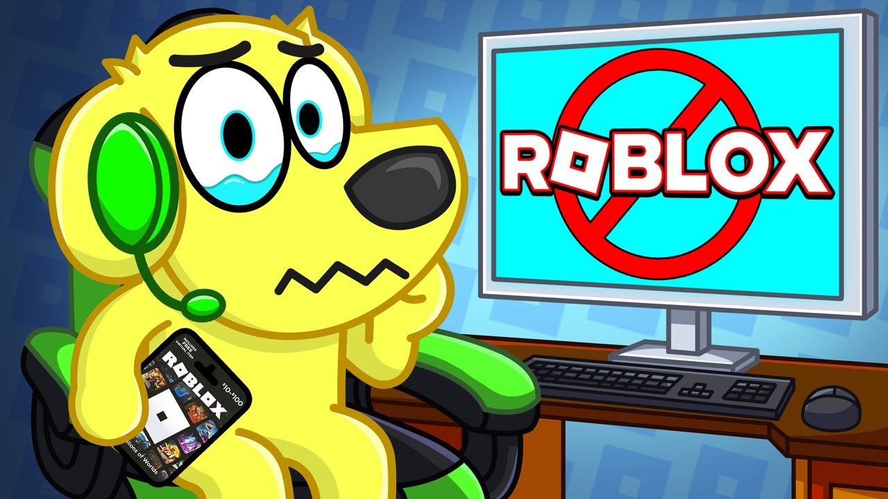 Tyler can’t play Roblox anymore.. 🥺 backdrop