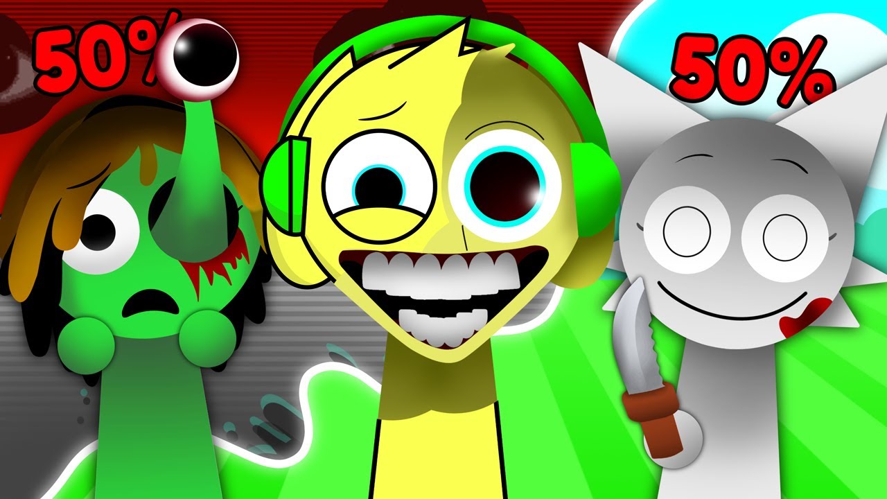 SPRUNKI but it's BETWEEN PHASES..?? backdrop