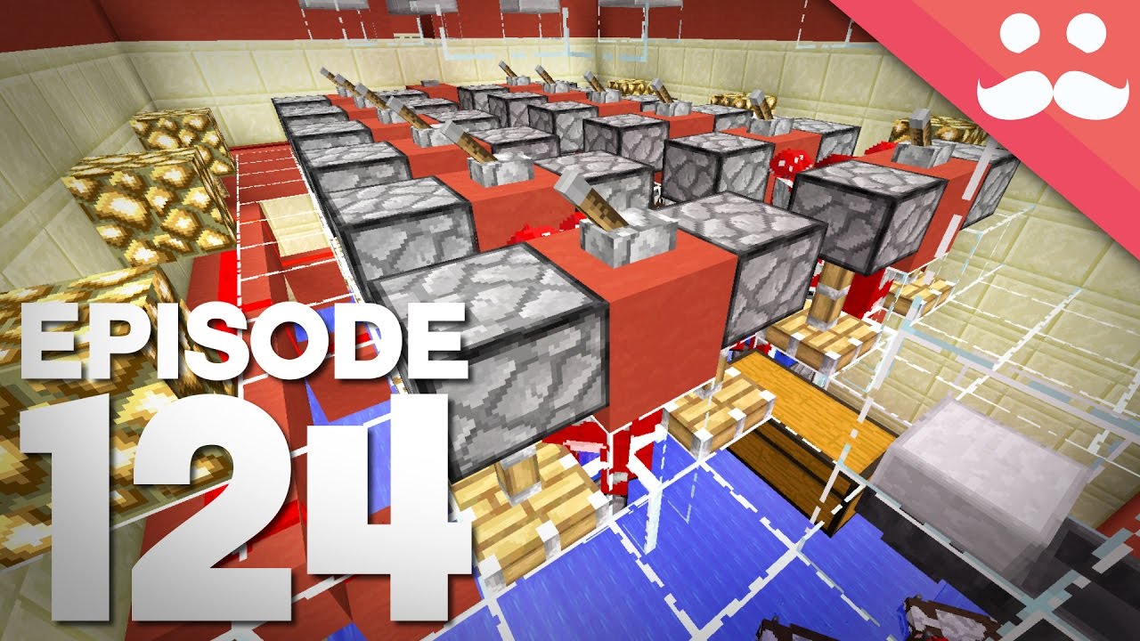 Hermitcraft 4: Episode 124 - The MEGA Cow Farm! background