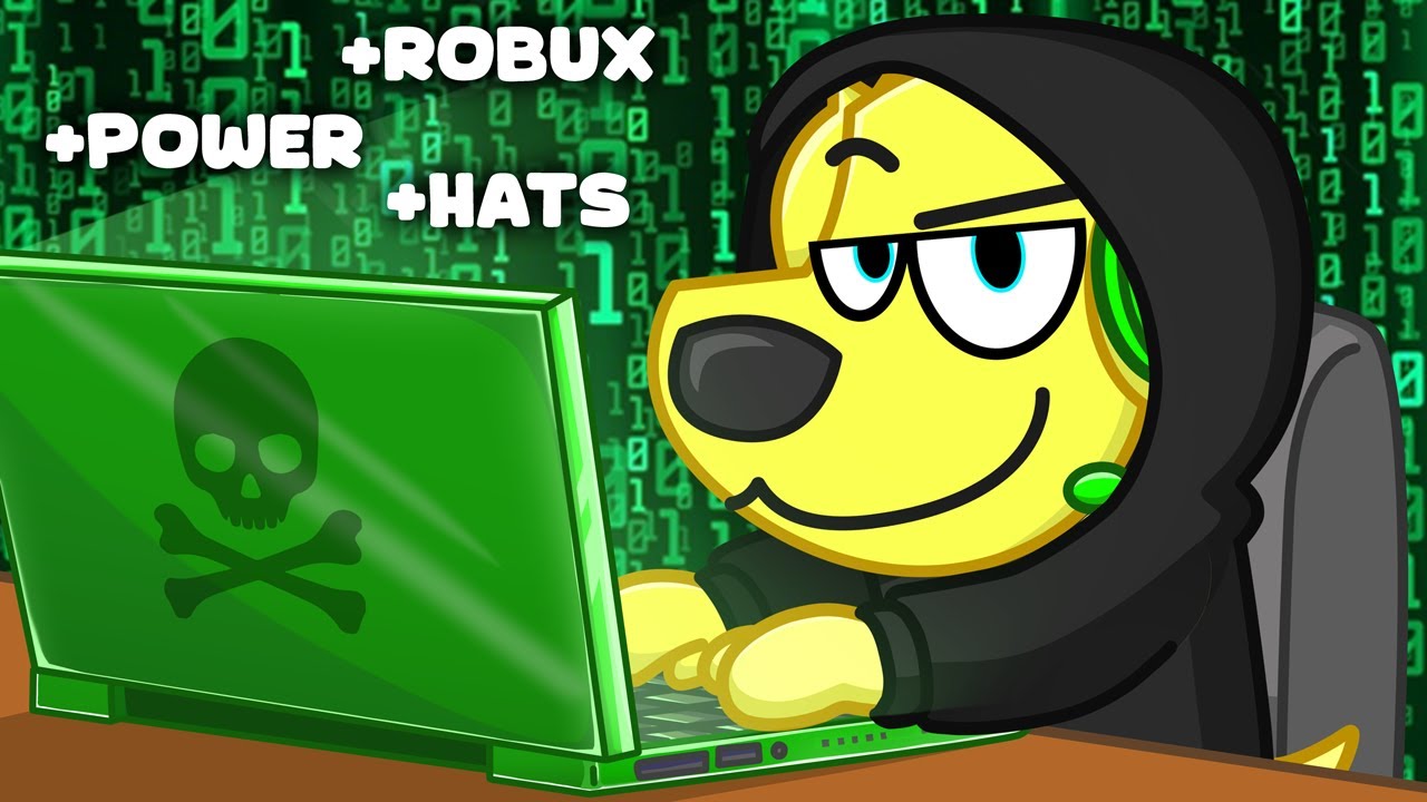 I BECAME A HACKER in Roblox! background