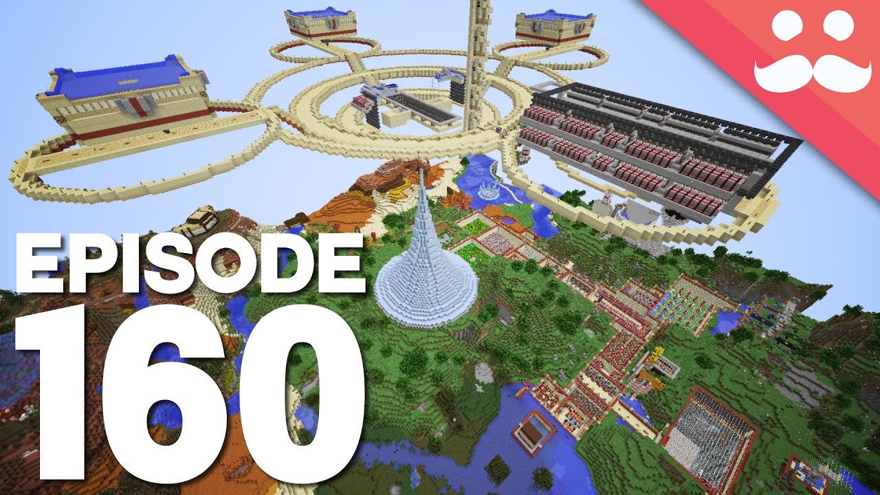 Hermitcraft 4: Episode 160 - Finishing the ENTIRE BASE!