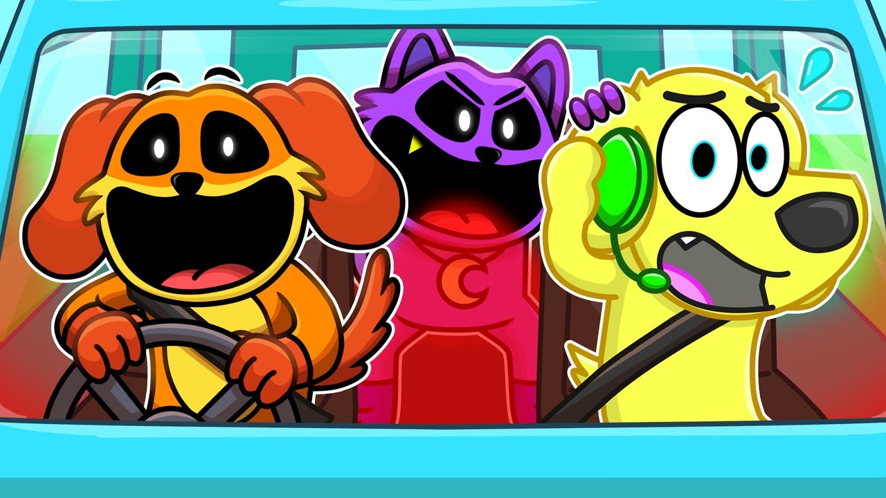 Smiling Critters ROAD TRIP in Roblox!