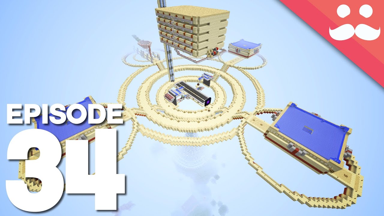 Hermitcraft 4: Episode 34 - Iron Farm Project Complete! background
