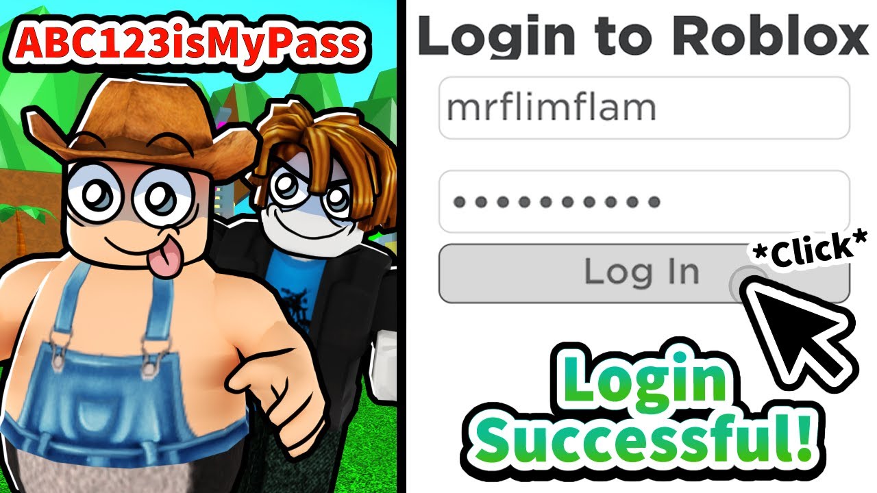 I put my Roblox PASSWORD as my NAME background