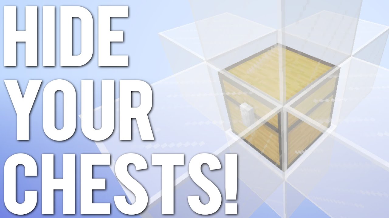 5 Ways to Hide a Chest in Minecraft!