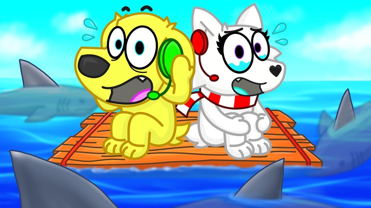 We're TRAPPED ON A RAFT in Roblox background