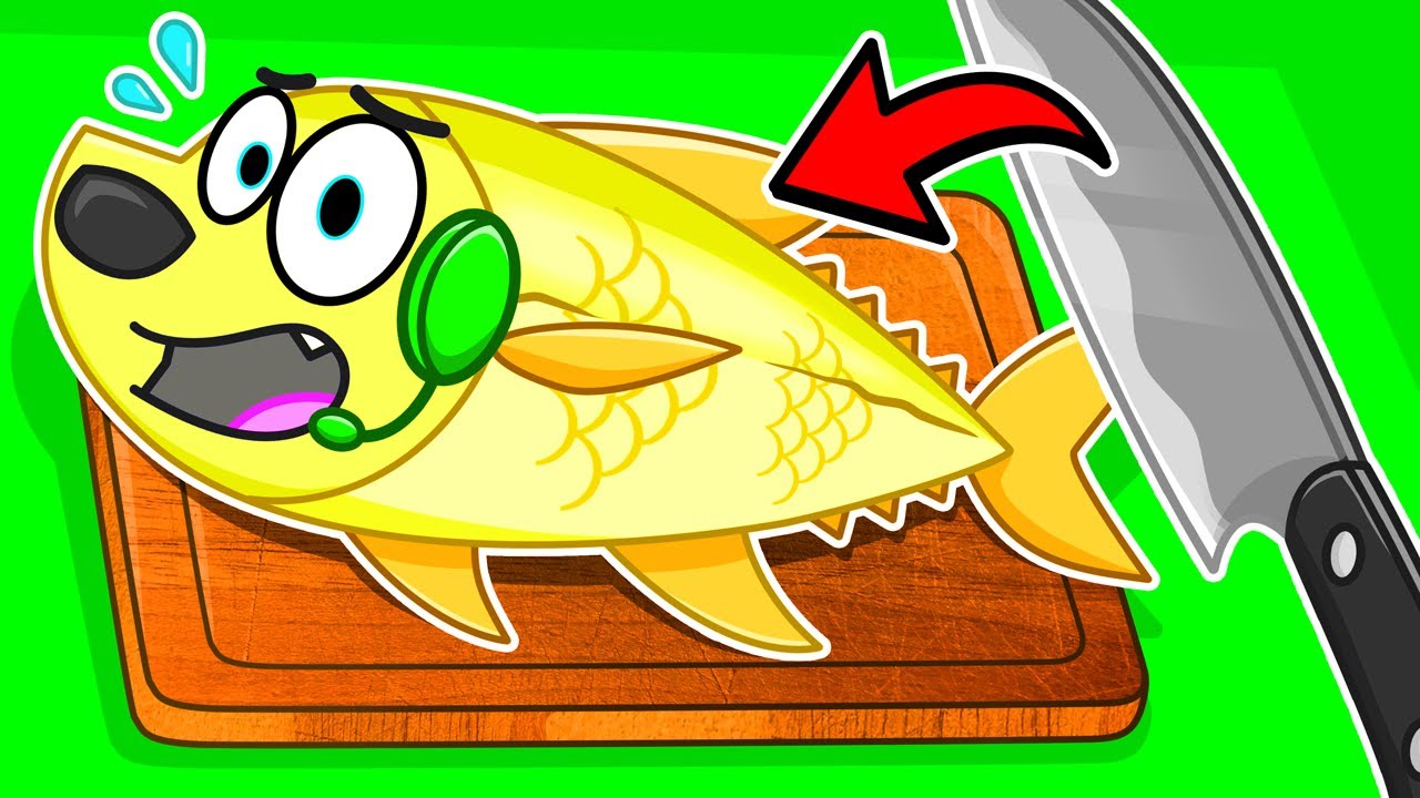 DO NOT CUT THIS FISH.. background