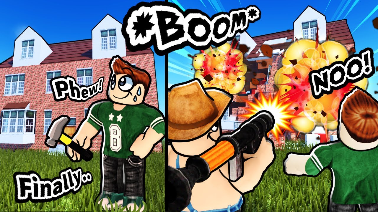 We RUINED a Roblox kid’s game background