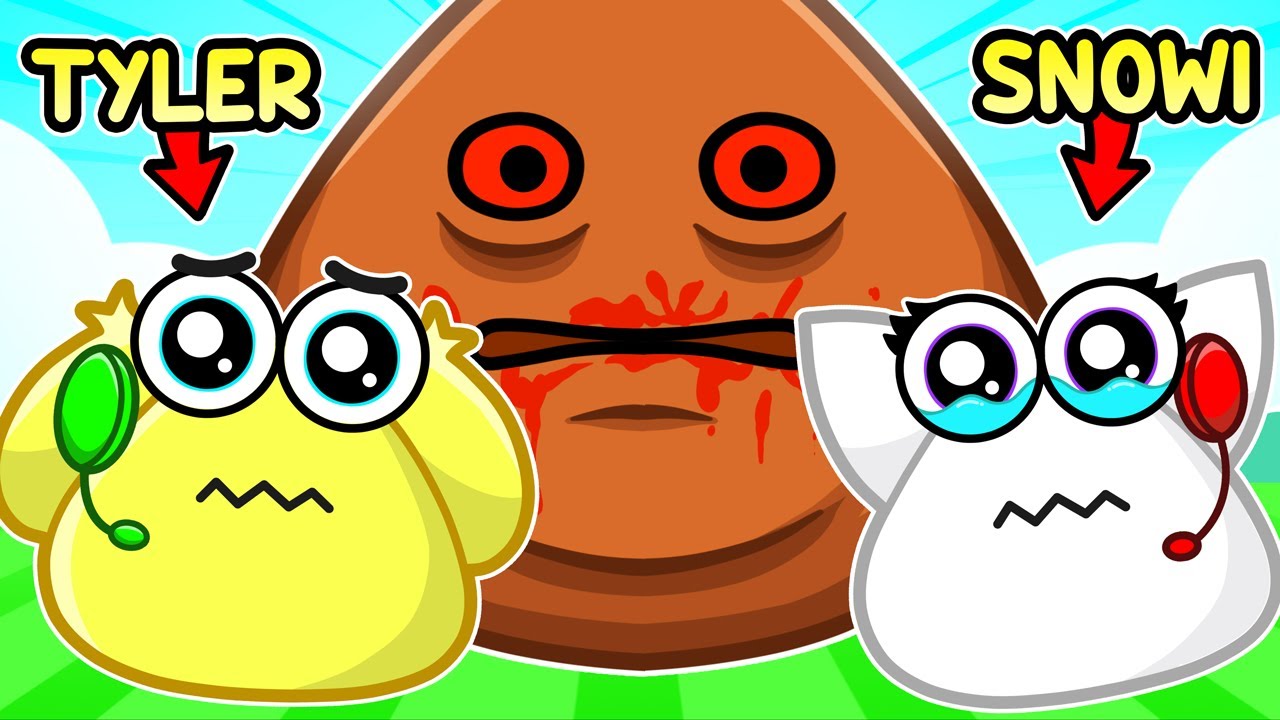 WE TURNED INTO POUS! (Pou's Revenge) backdrop