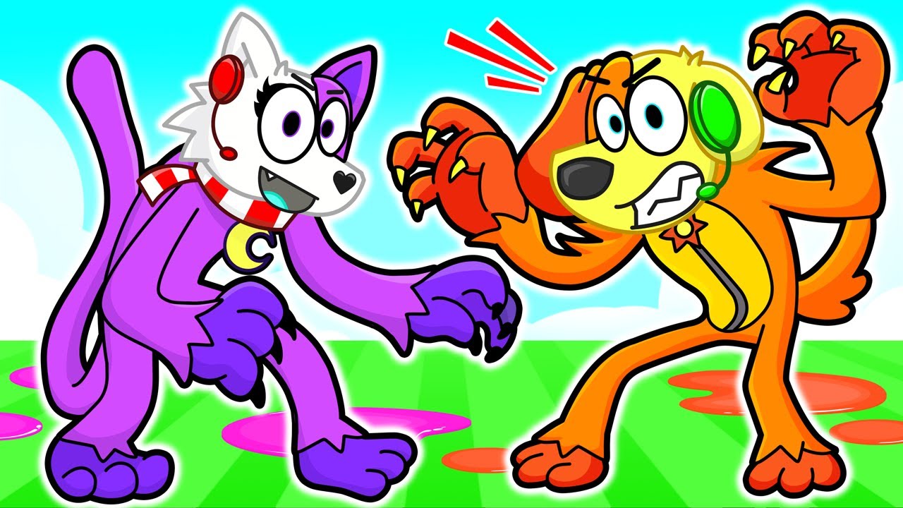 Becoming NIGHTMARE CatNap & DogDay in Roblox!