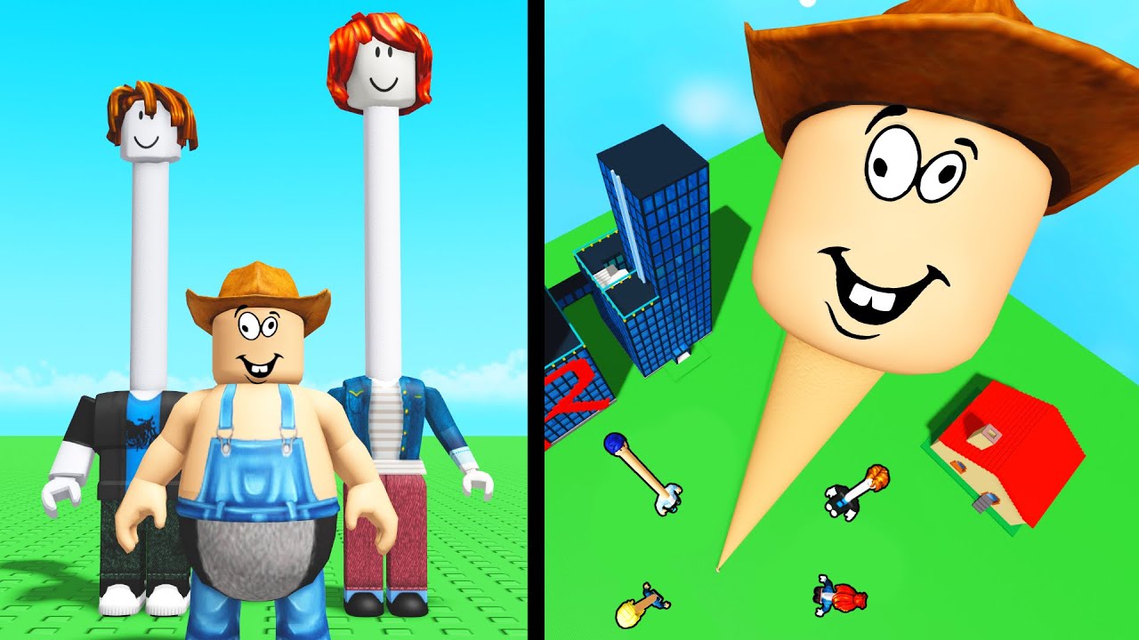 Roblox but your NECK GROWS EVERY SECOND