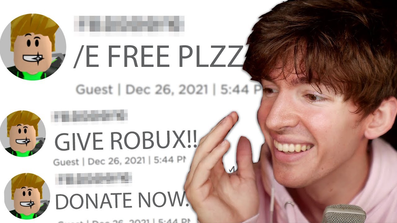 ROBLOX'S MOST ANNOYING BEGGERS