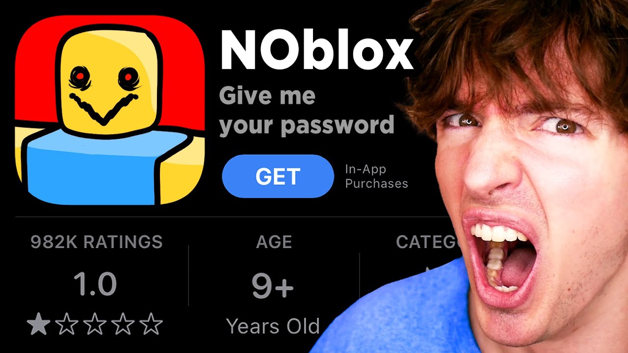 Worst FAKE Roblox apps EVER background