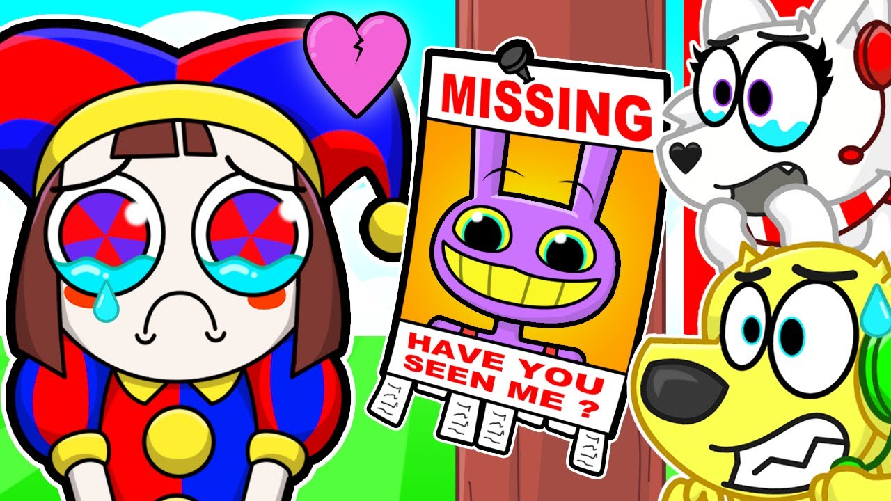 JAX is MISSING?! Amazing Digital Circus STORY in Roblox