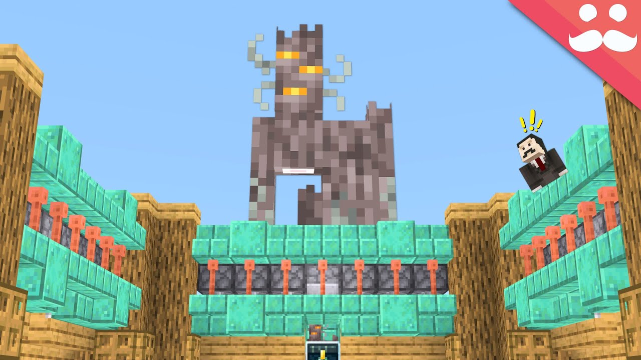 Telepathic redstone in Minecraft 1.21.4 background