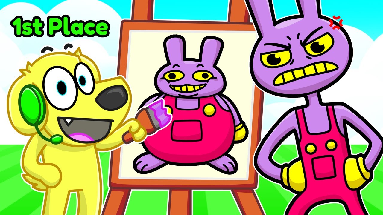 Digital Circus SPEED DRAW in Roblox! background