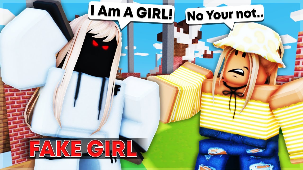 I Tried Out For A GIRLS ONLY CLAN While Using A VOICE CHANGER.. (Roblox Bedwars)