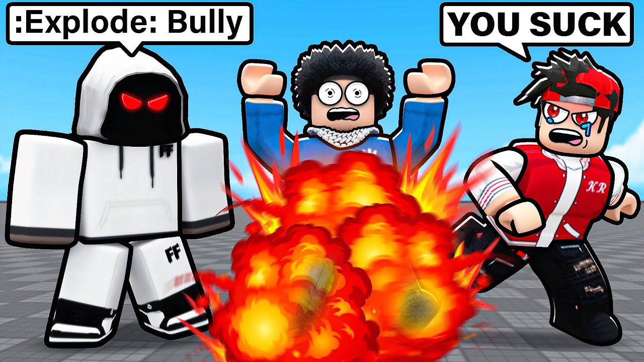 ADMIN COMMANDS Vs BULLIES In Blade Ball backdrop