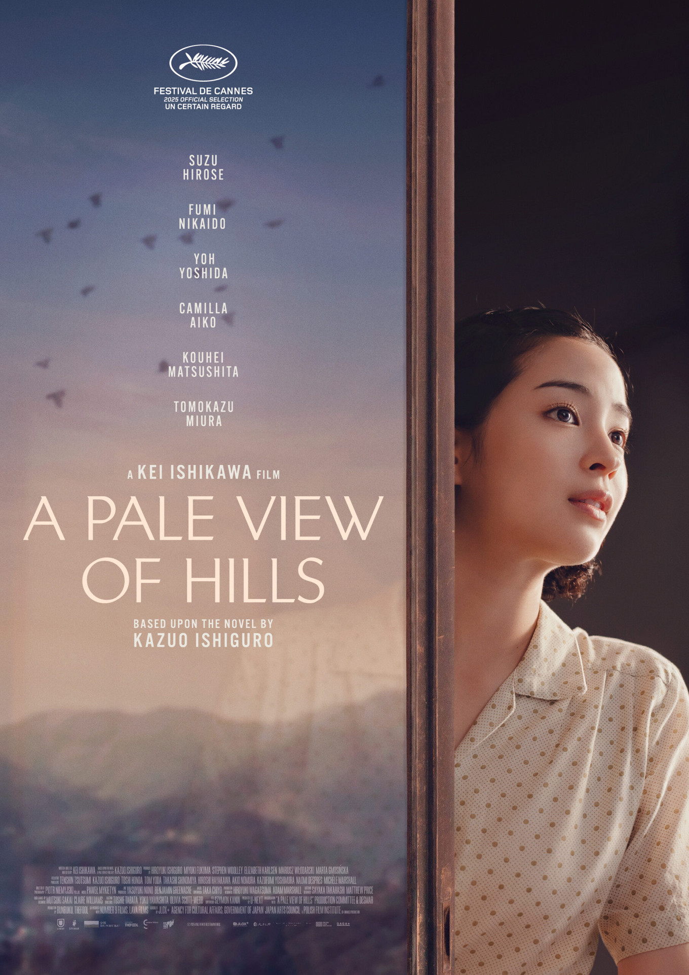 A Pale View of Hills poster - similar to Goodbye Cruel World