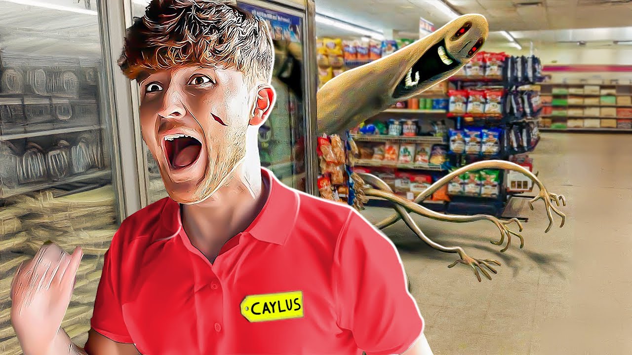 The Supermarket Is HAUNTED.. (HELP) background