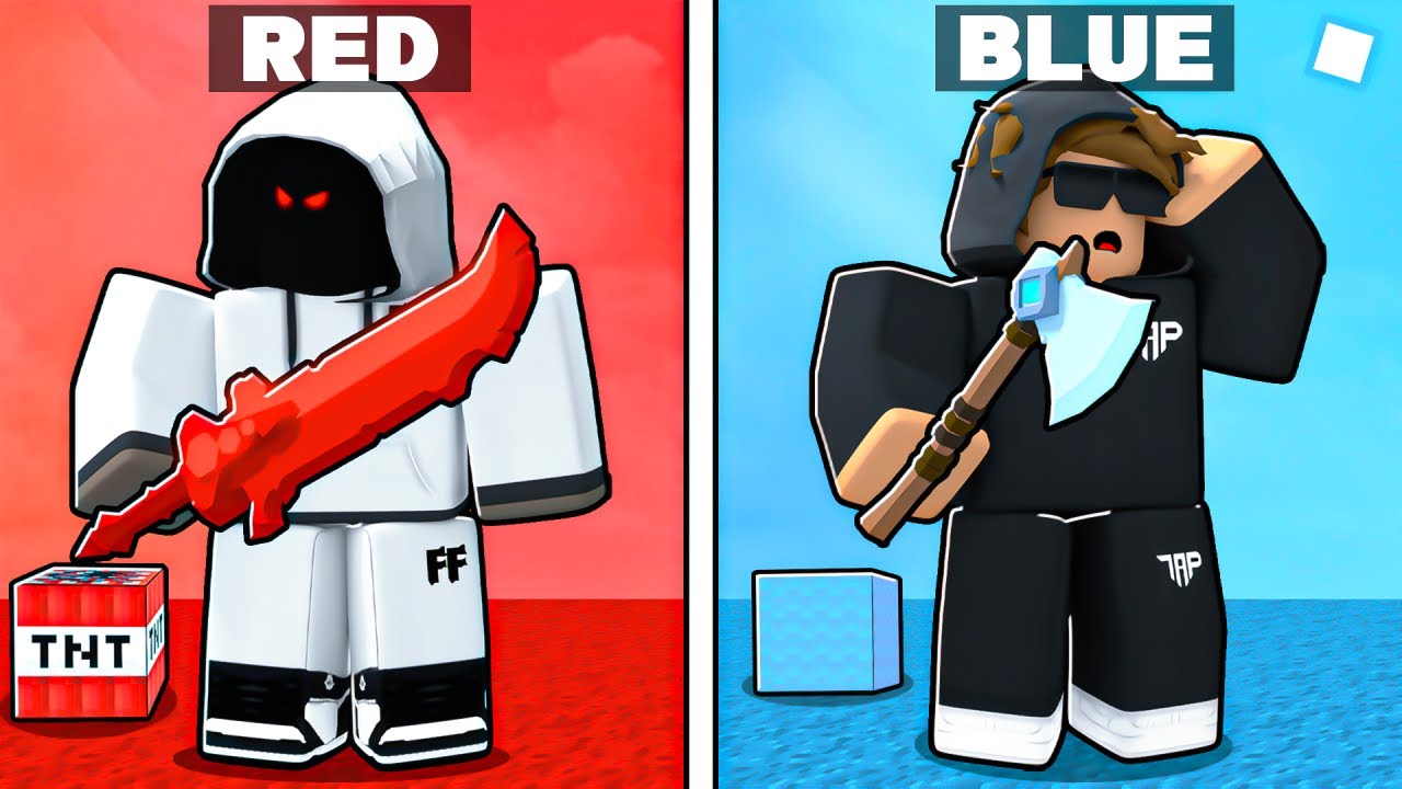 Roblox Bedwars, But ONLY ONE COLOR.. background