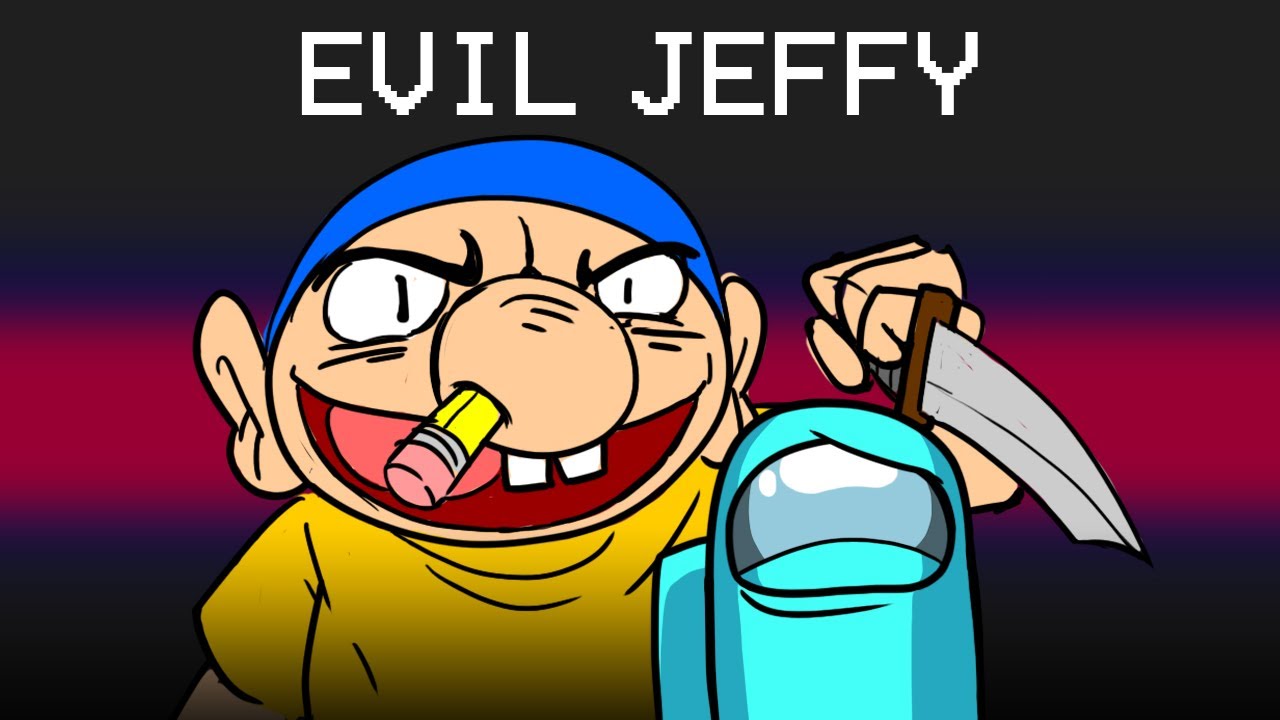 I Added Jeffy To Among Us background