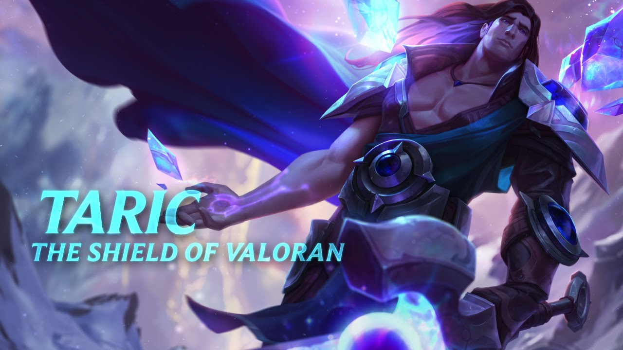 Taric: Champion Spotlight | Gameplay - League of Legends background