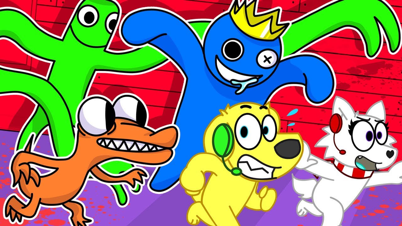 ROBLOX ESCAPE RAINBOW FRIENDS CHAPTER 2 OBBY!!