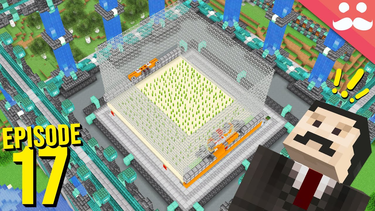 Hermitcraft 9: Episode 17 - INDUSTRIAL DISTRICT background