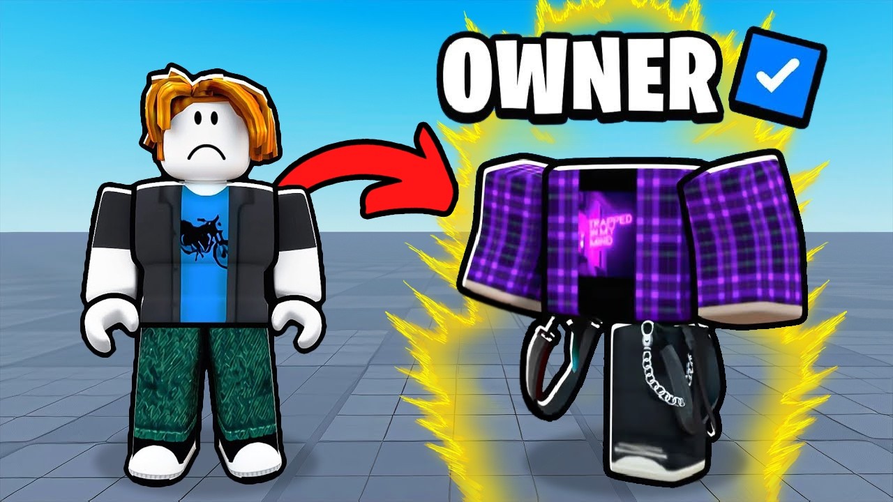 I Pretended To Be POOR And Logged Into The OWNERS Account.. (Roblox Blade Ball) backdrop