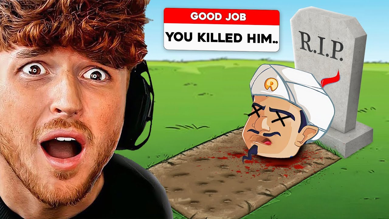 I KILLED The Akinator.. background