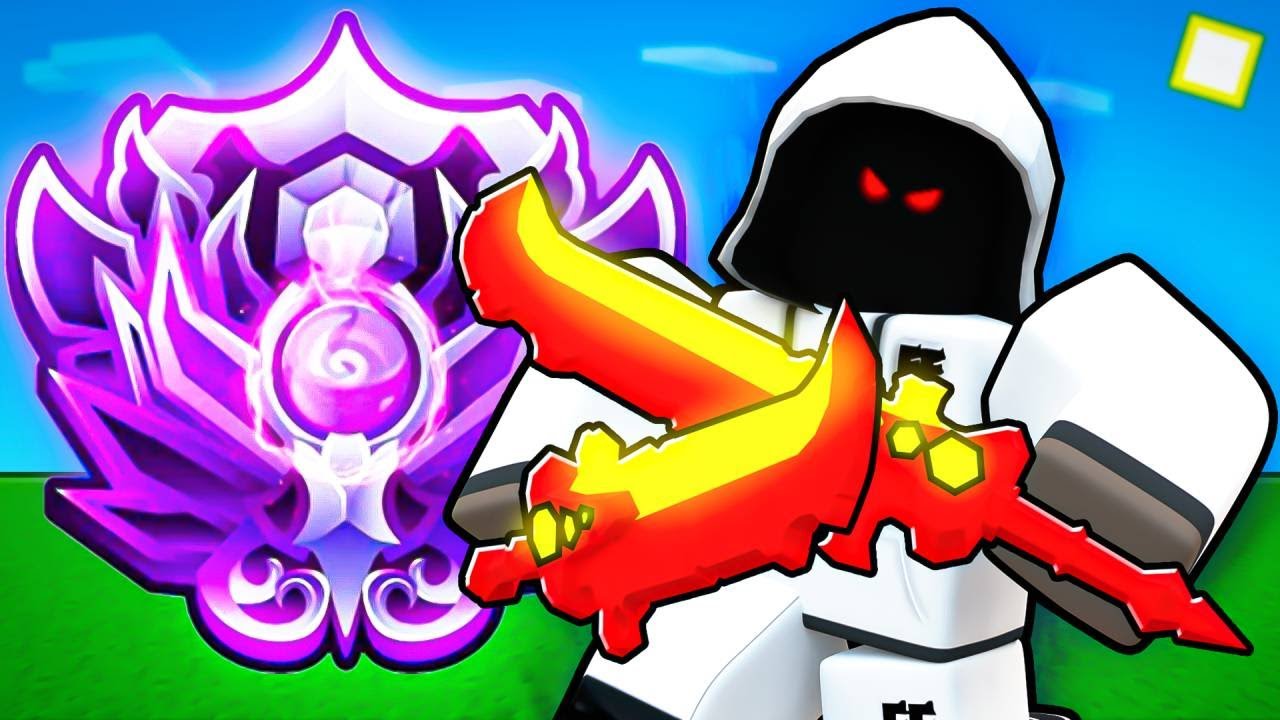 I Tried Getting NIGHTMARE RANK In Roblox Bedwars.. background