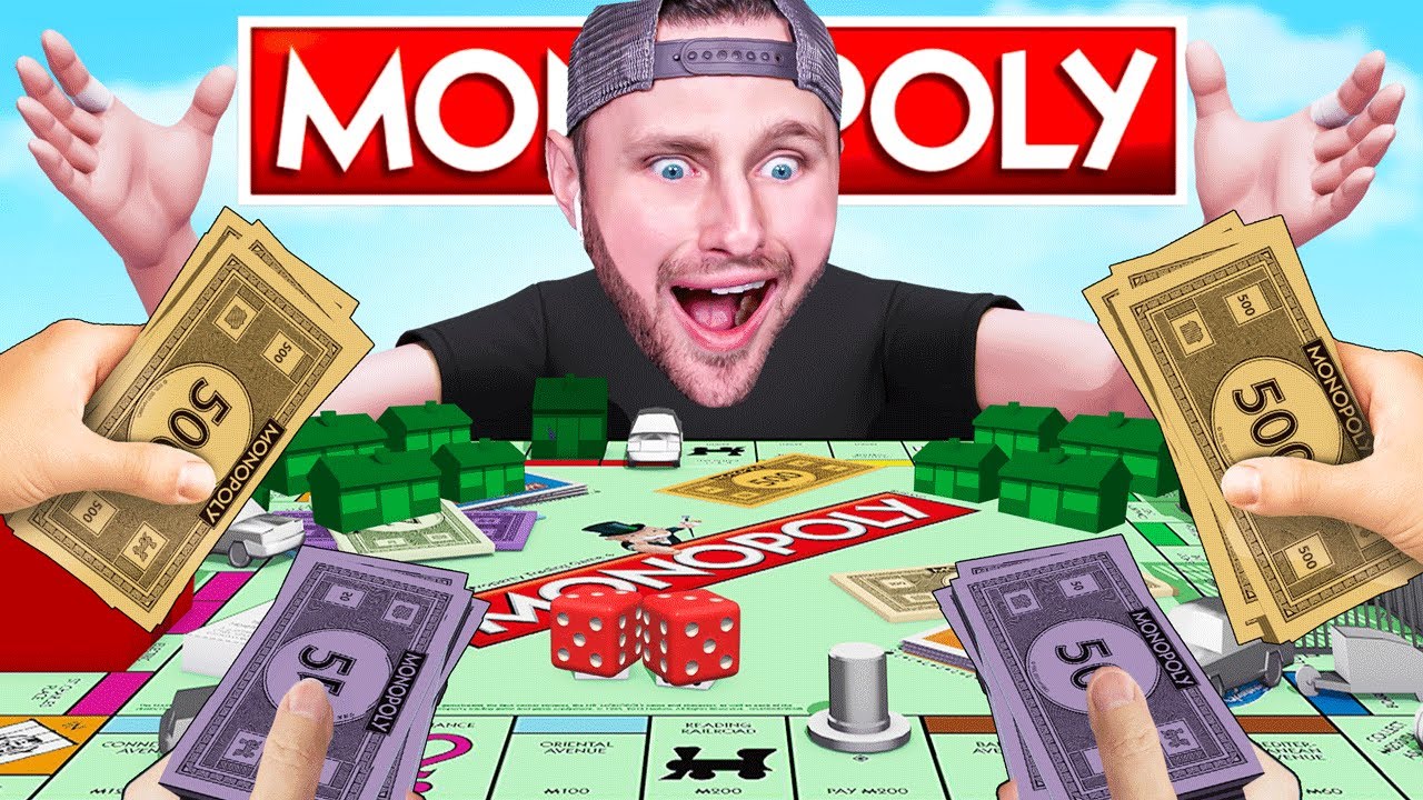 Trying To Get RICH in Monopoly background